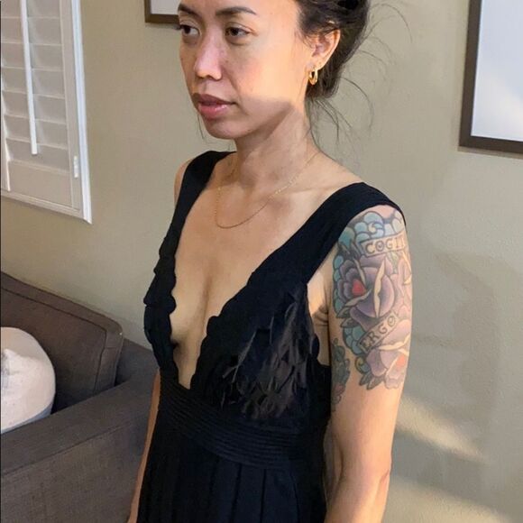 Catharine Malandrino Boho Floral cutout dress - Picture 3 of 15